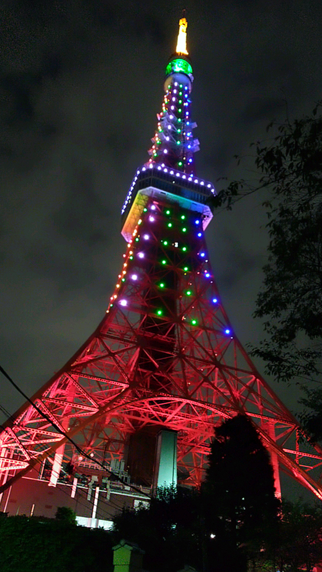 平成から令和に【天皇陛下の即位を祝う「東京タワー」】