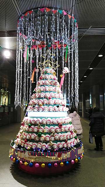 2019年は、【ねずみのクリスマスツリー】かわいさNo.1の「干支ツリー」（東京国際フォーラム）