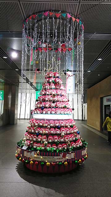 2019年は、【ねずみのクリスマスツリー】かわいさNo.1の「干支ツリー」（東京国際フォーラム）